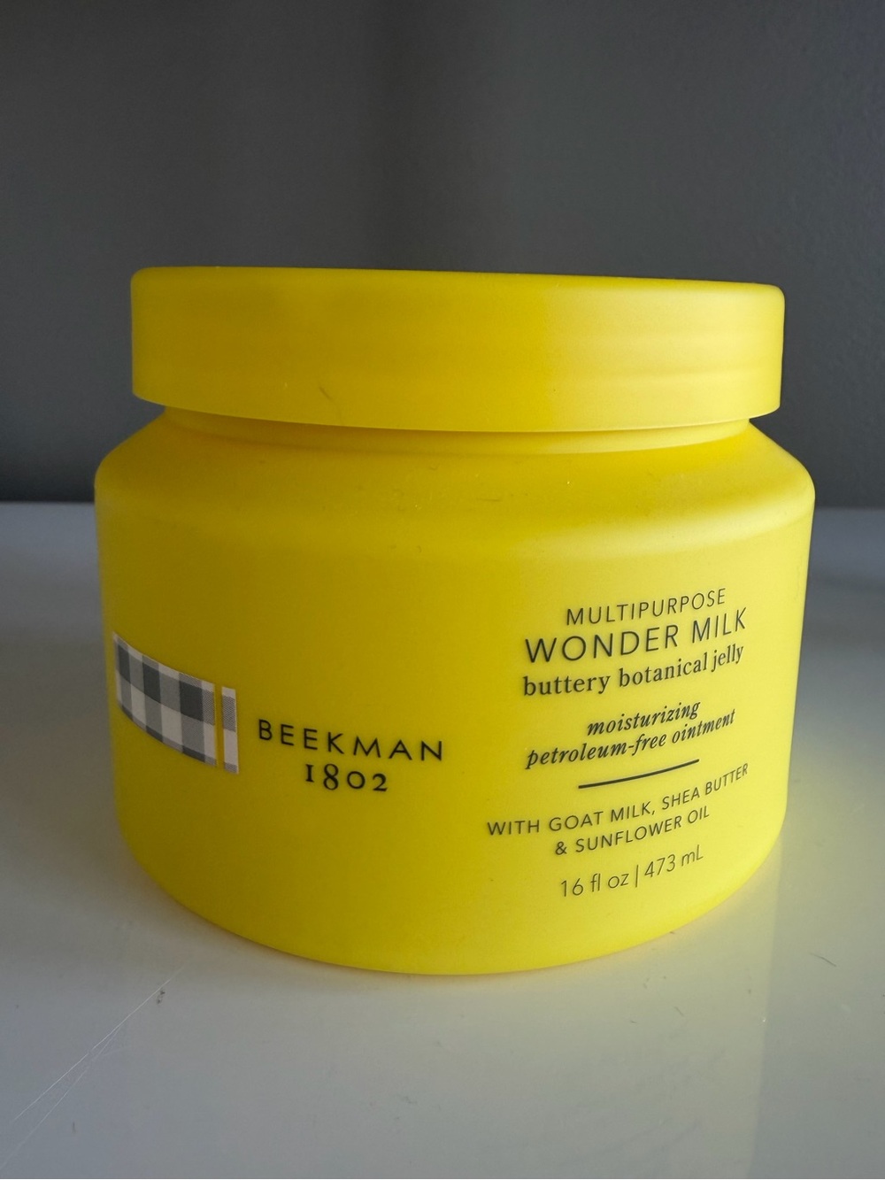 Beekman 1802 Wonder Milk Buttery Botanical Jelly - Bright Yellow Jar